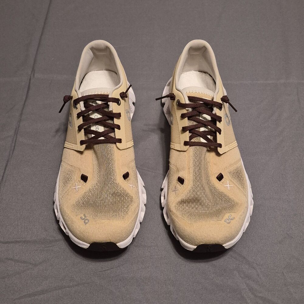 On Cloud X 3 Women's Size 8 Beige Savannah Frost Running Shoes Sneakers 60.97789